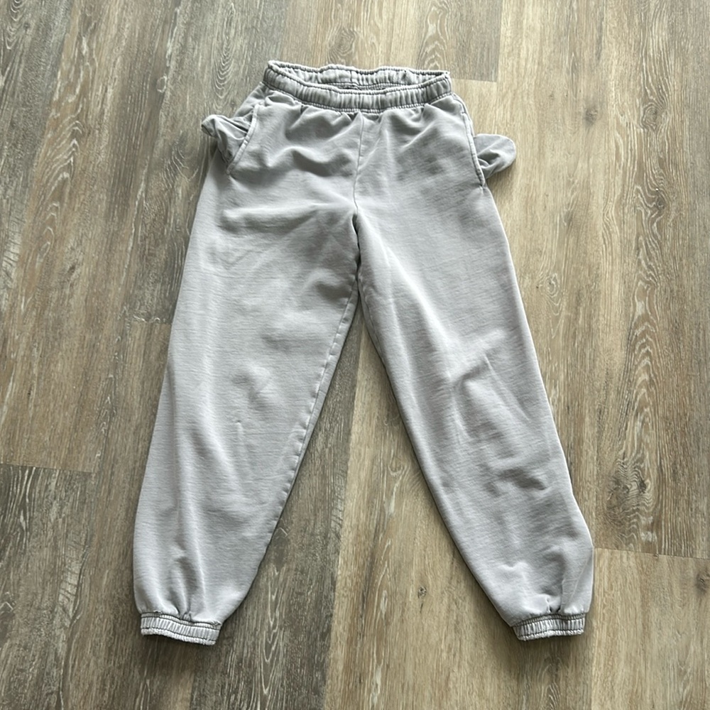 Very well worn CAF mega sweatpants from Aritzia